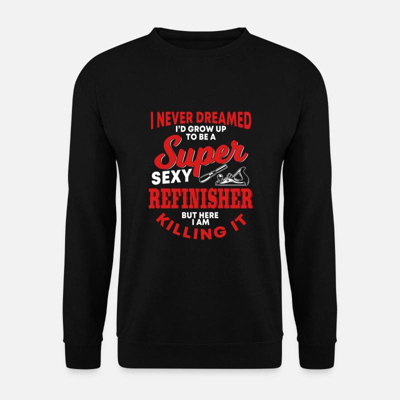 Lackierer - Unisex Pullover - Schwarz