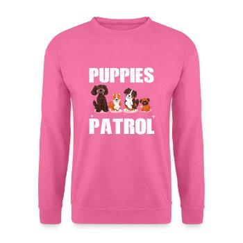 Patrouille de chiots - Sweat-shirt Unisexe - rose - Devant
