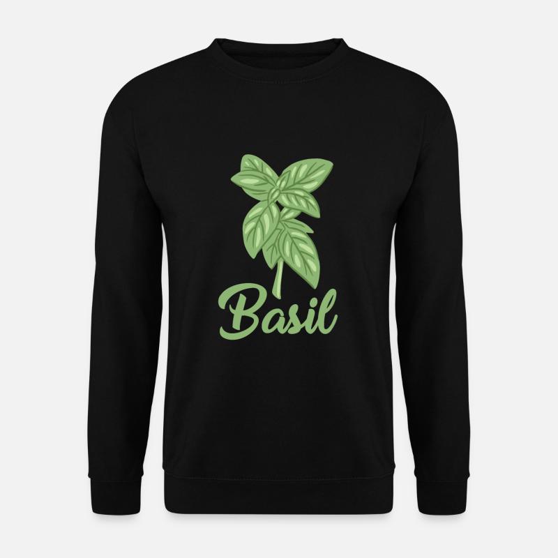 Basil - Unisex Sweatshirt - black