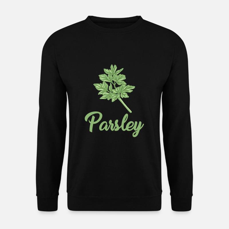 Grande conception de persil - Sweat-shirt Unisexe - noir