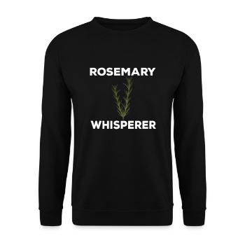 Rosemary Whisperer - Sweat-shirt Unisexe - noir - Devant - Alina (178cm) & Michal (187cm)
