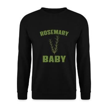 Rosemary Baby - Unisex Sweatshirt - black - Front - Alina (178cm) & Michal (187cm)