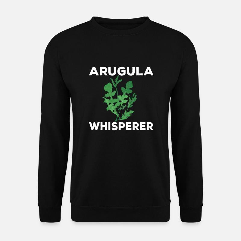 Rucola-flüsterer - Unisex Pullover - Schwarz