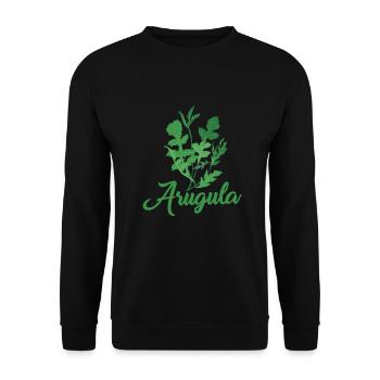 Rocket - Unisex Sweatshirt - black - Front - Alina (178cm) & Michal (187cm)
