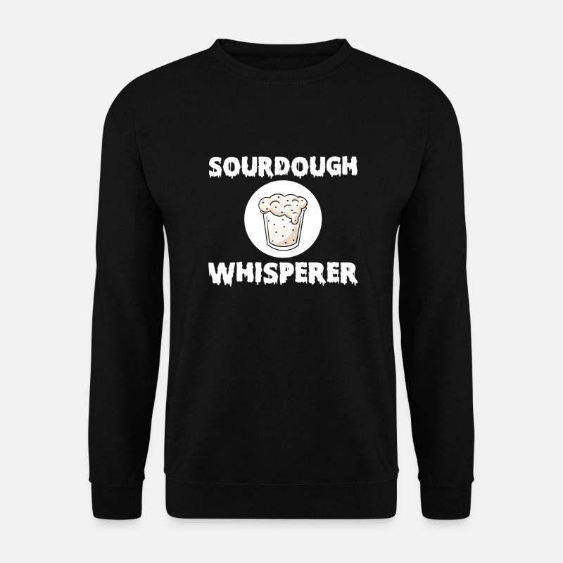 Sauerteigflüsterer - Unisex Pullover - Schwarz