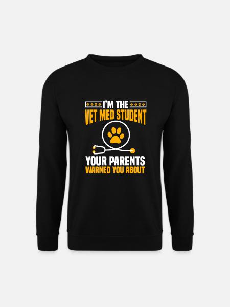 Fun Veterinary Medicine Design - Unisex Sweatshirt - black