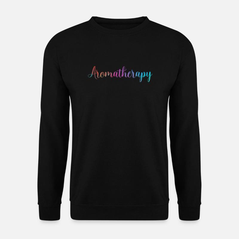 Aromatherapie - Unisex Pullover - Schwarz