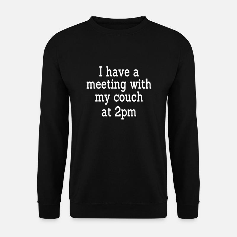 Home Office - Unisex Pullover - Schwarz