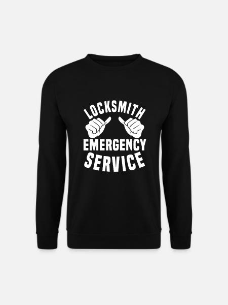 Locksmith emergency service locksmith - Unisex Sweatshirt - black