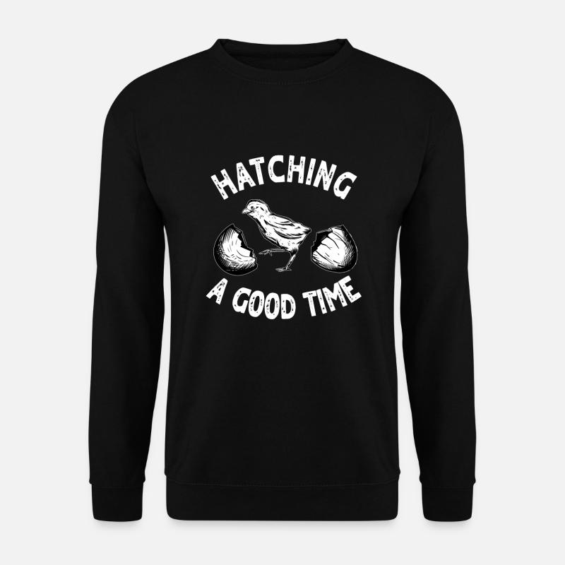Chick saying - Unisex Sweatshirt - black