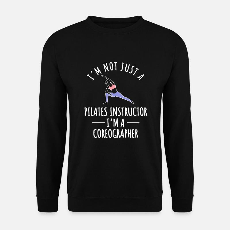 Pilates Trainer - Unisex Pullover - Schwarz
