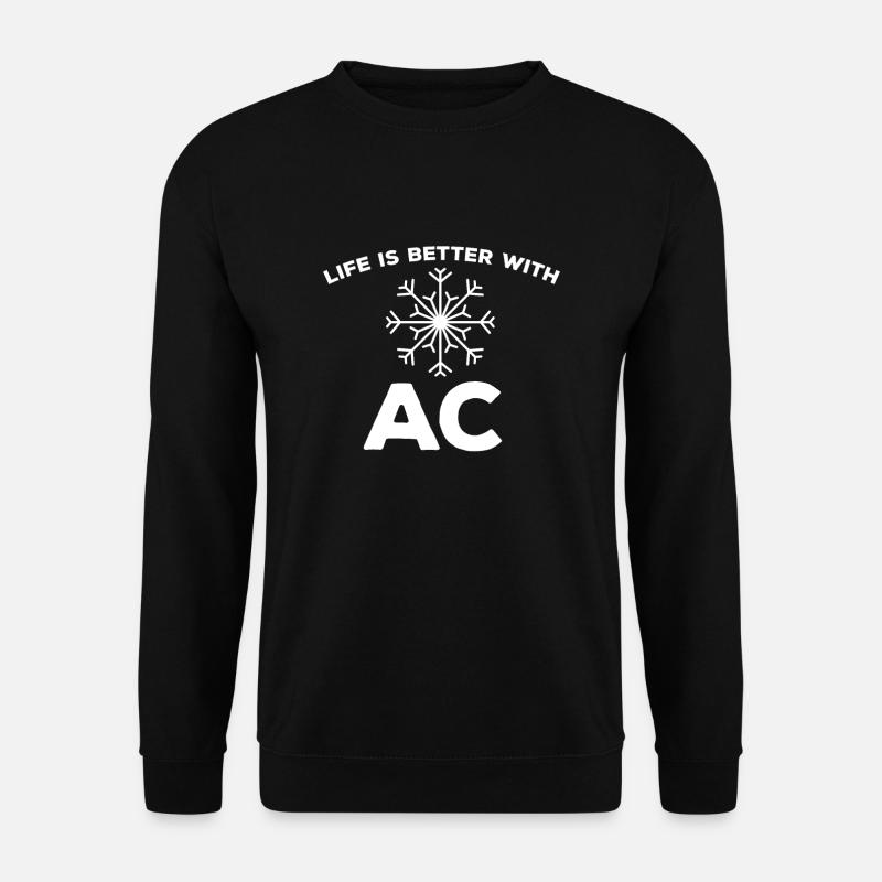 Great air conditioner design - Unisex Sweatshirt - black