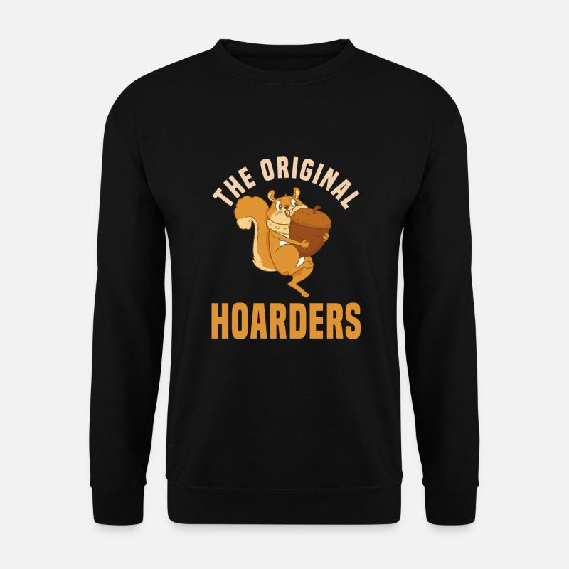 Eichhörnchen - Unisex Pullover - Schwarz