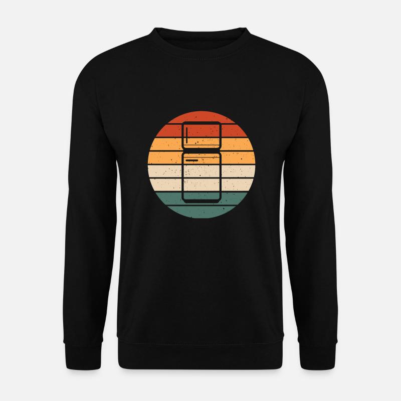 Conception de réfrigérateur rétro - Sweat-shirt Unisexe - noir