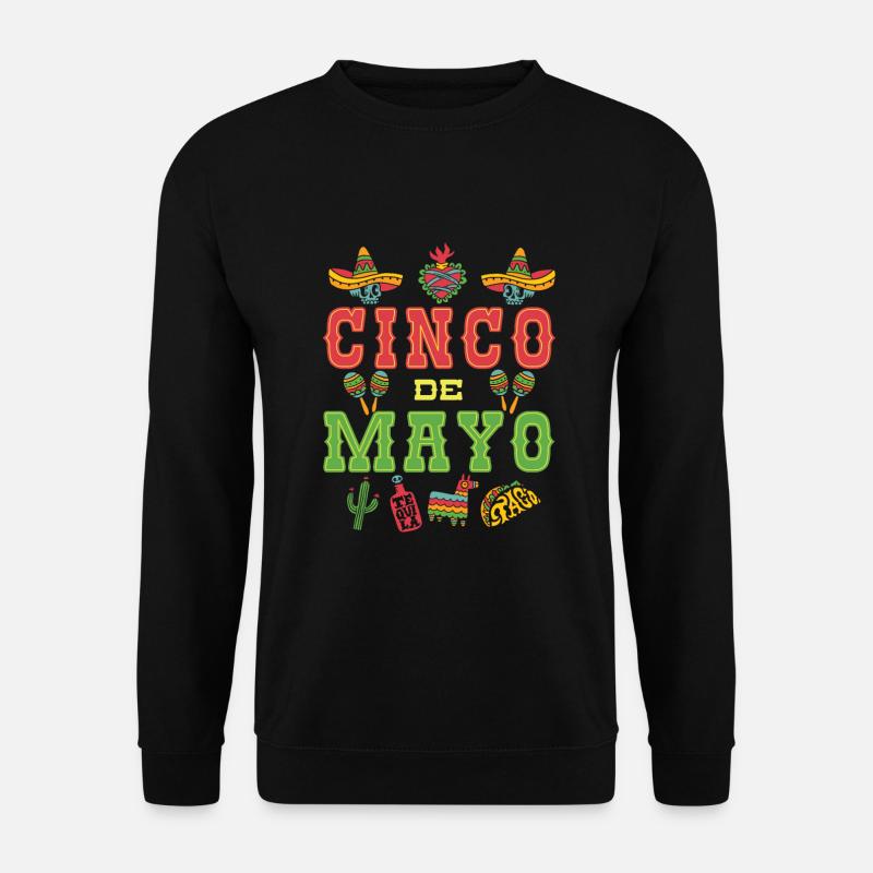 Cinco De Mayo - Unisex Pullover - Schwarz