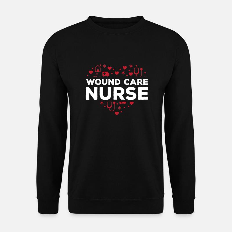 Wundmanagerin - Unisex Pullover - Schwarz