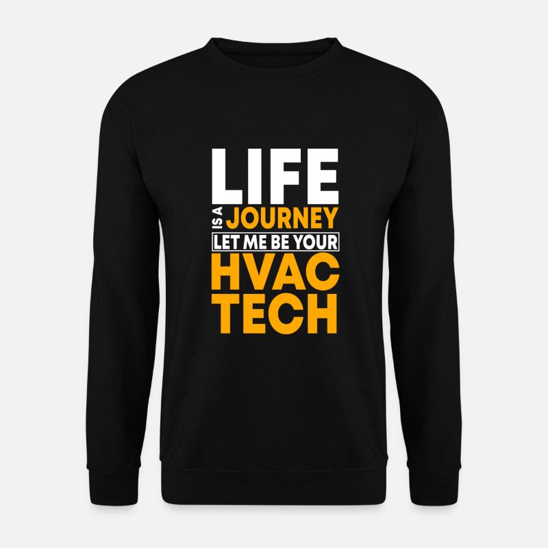 HVAC Technician - Unisex Sweatshirt - black