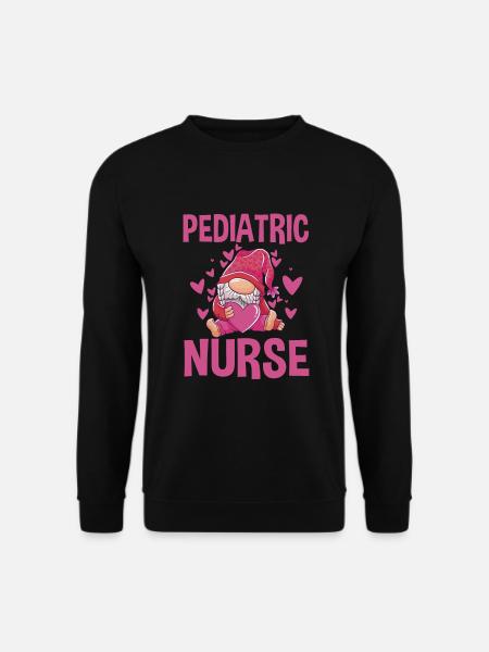 Kinderkrankenschwester Gnom - Unisex Pullover - Schwarz