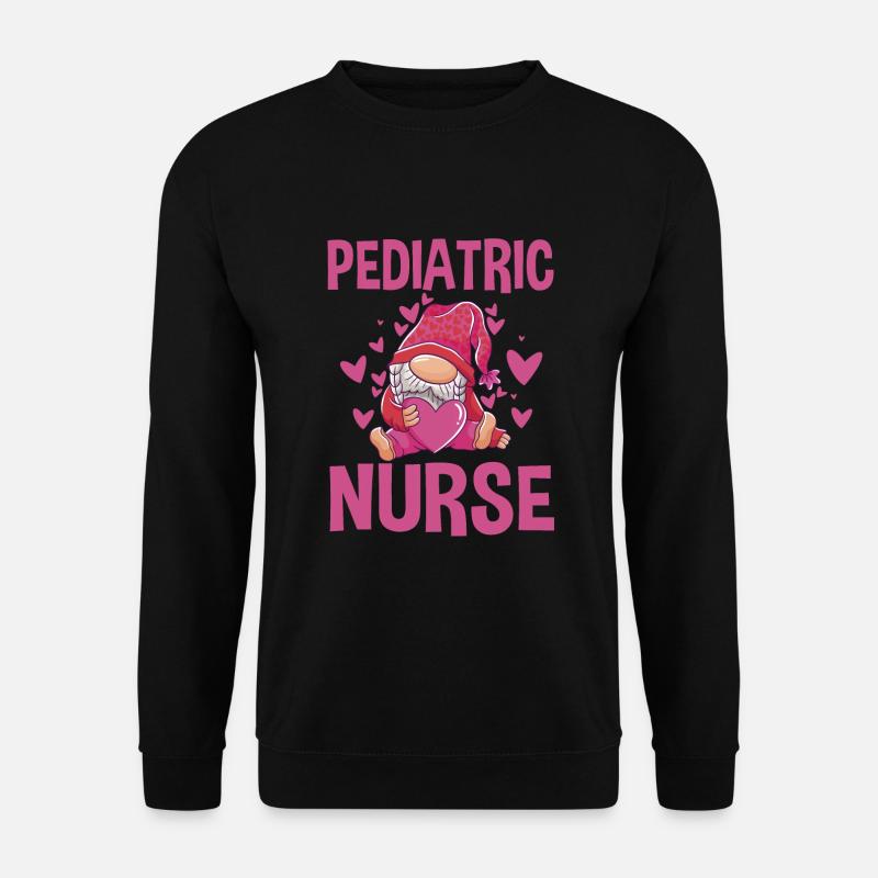Kinderkrankenschwester Gnom - Unisex Pullover - Schwarz