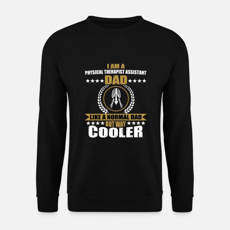 Physiotherapeut Assistent Papa - Unisex Pullover - Schwarz