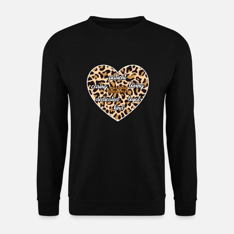 Motivating Massage Therapist Design - Unisex Sweatshirt - black