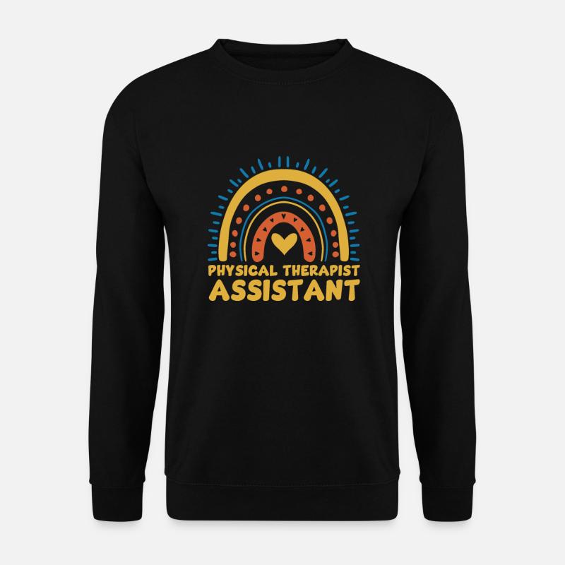 Assistante physiothérapeute mignonne Arc-en-ciel - Sweat-shirt Unisexe - noir