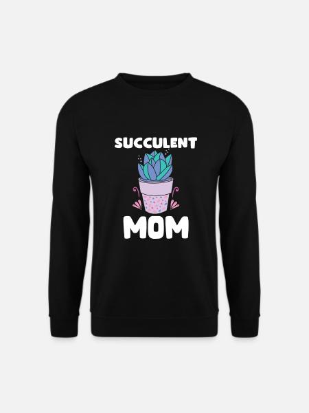 Succulent Mama Design Garden Lovers - Unisex Sweatshirt - black