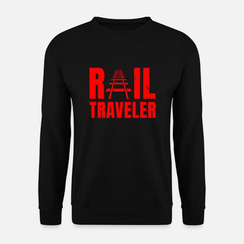 Bahnreisender - Unisex Pullover - Schwarz