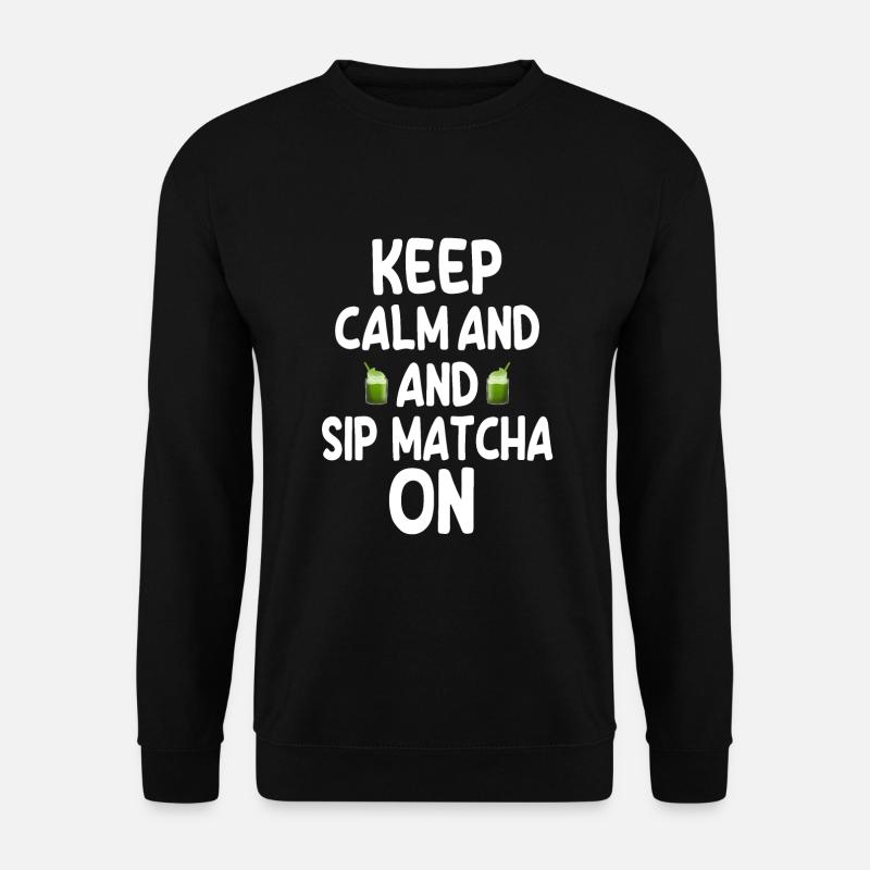 Matcha - Unisex Sweatshirt - black