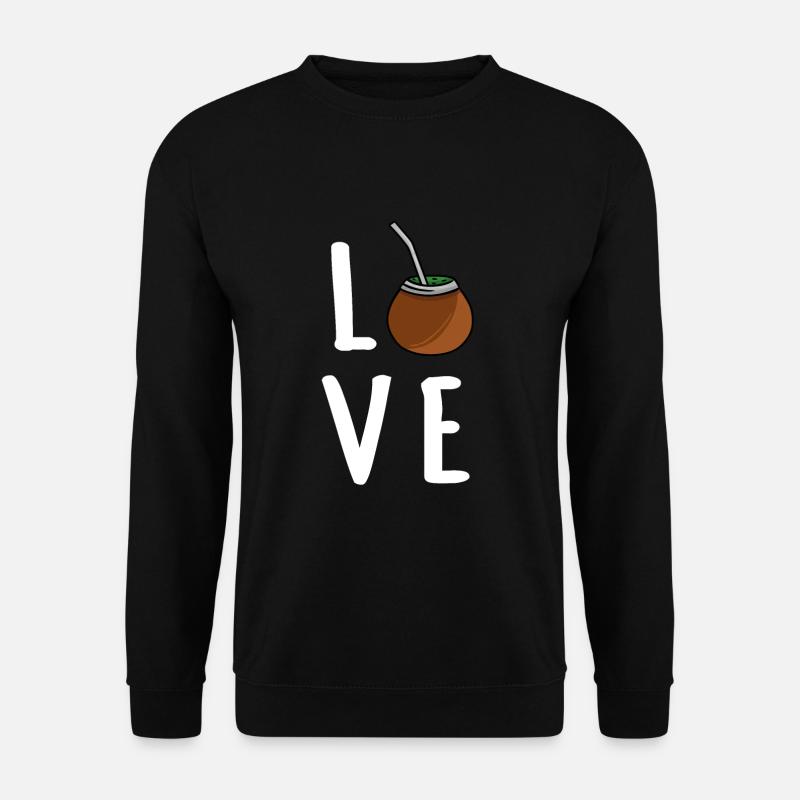 Yerba mate tea - Unisex Sweatshirt - black