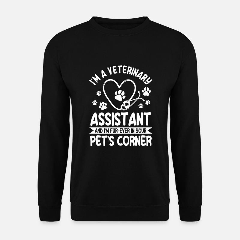 Veterinärassistentin - Unisex Pullover - Schwarz