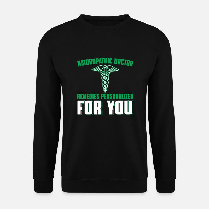 Naturopath Naturopathy - Unisex Sweatshirt - black