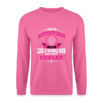 Acupuncteur Maman Acupuncture Femmes - Sweat-shirt Unisexe - rose - Devant