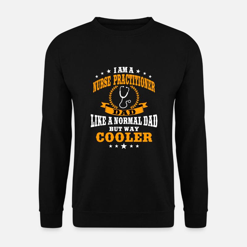 Krankenschwester Papa - Unisex Pullover - Schwarz