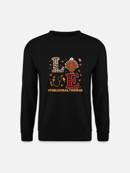 Public Service Nurse - Unisex Sweatshirt - black