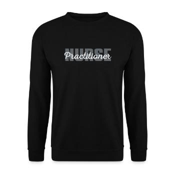 Infirmière en pratique avancée - Sweat-shirt Unisexe - noir - Devant - Alina (178cm) & Michal (187cm)