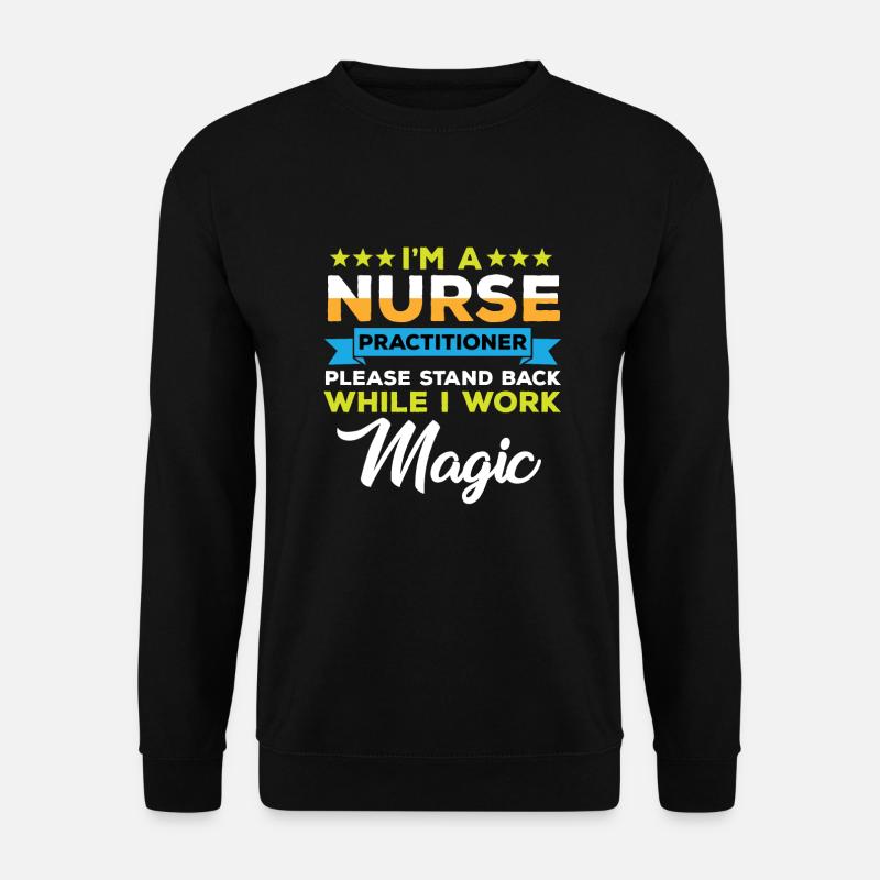 Lustiges Advanced Practice Nurse Geschenk - Unisex Pullover - Schwarz
