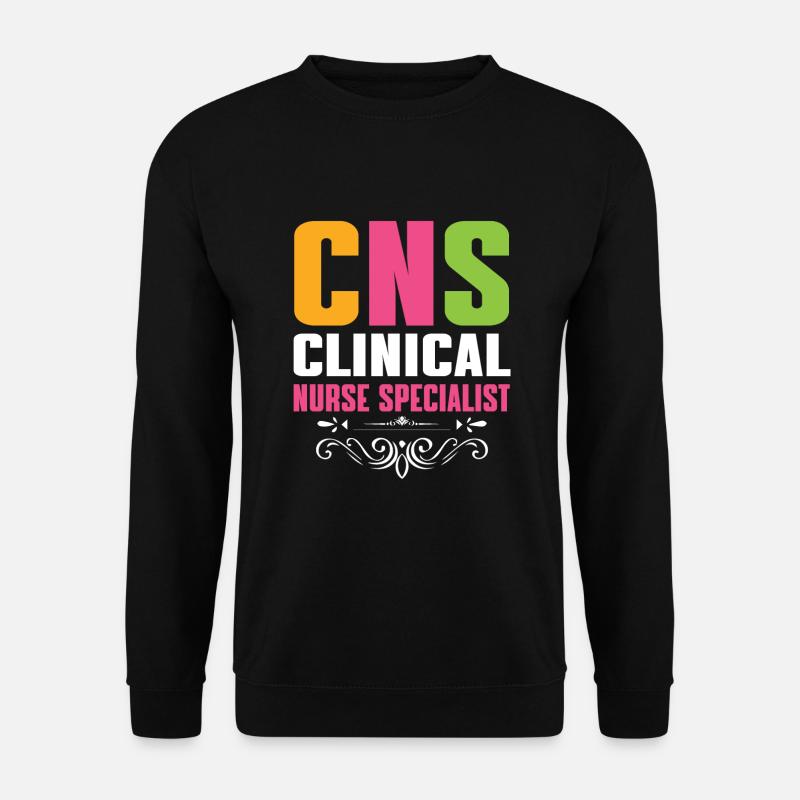 Klinische Krankenschwester - Unisex Pullover - Schwarz