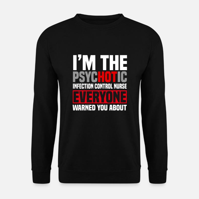 Hygiene Krankenschwester - Unisex Pullover - Schwarz