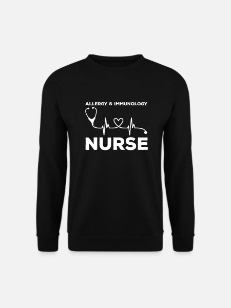 Allergy & Immunology Nurse - Unisex Sweatshirt - black