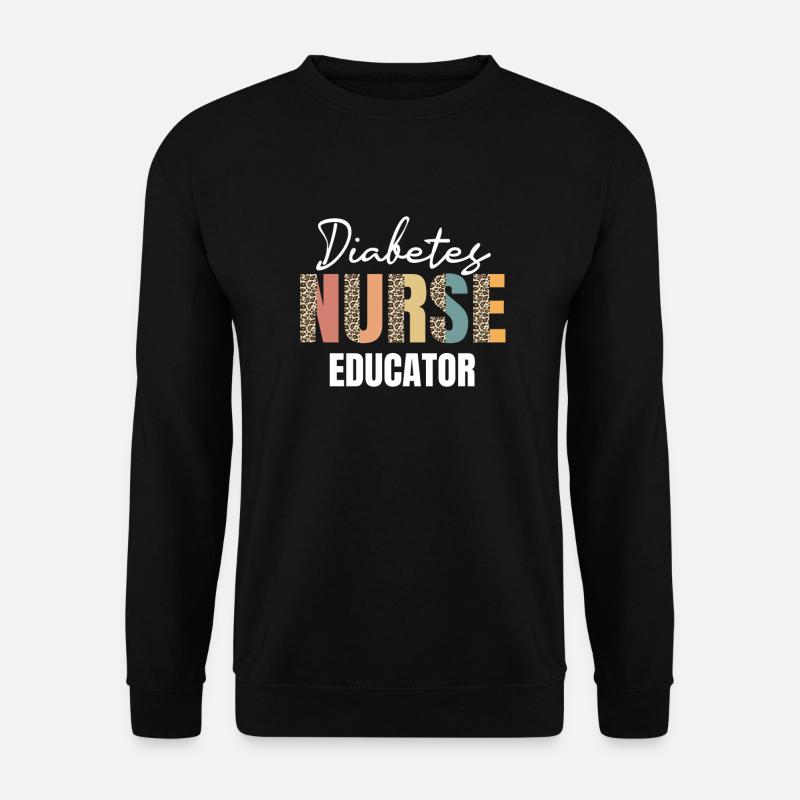 Diabetes Nurse Gift Idea - Unisex Sweatshirt - black