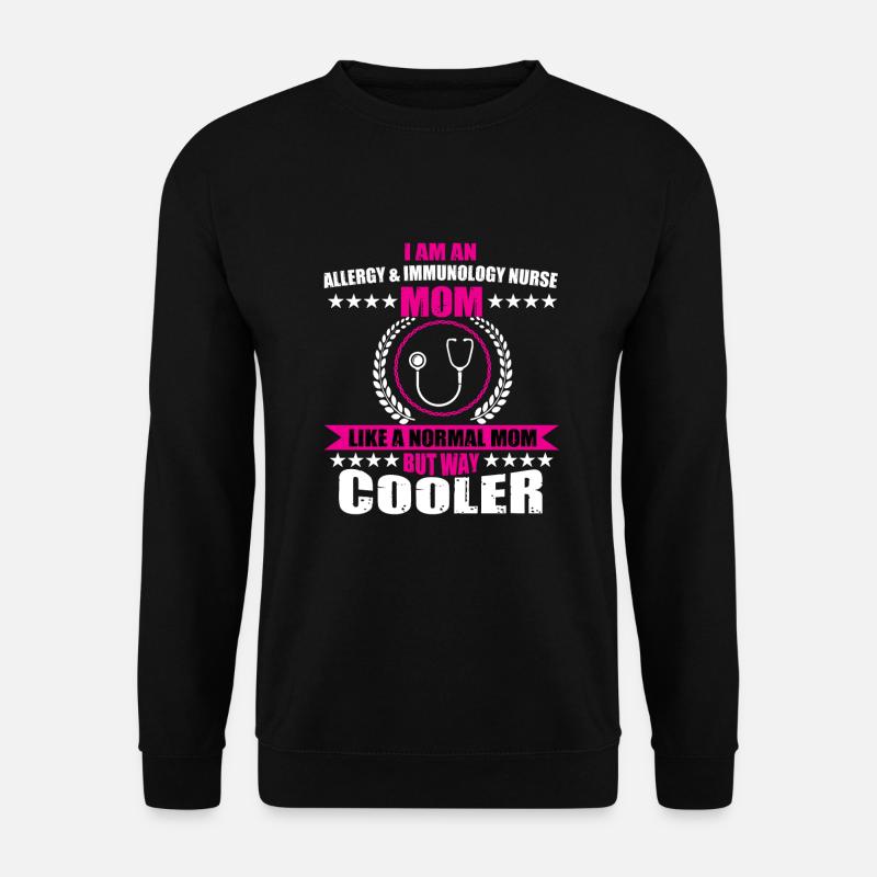 Lustige Allergie & Immunologie Krankenschwester - Unisex Pullover - Schwarz