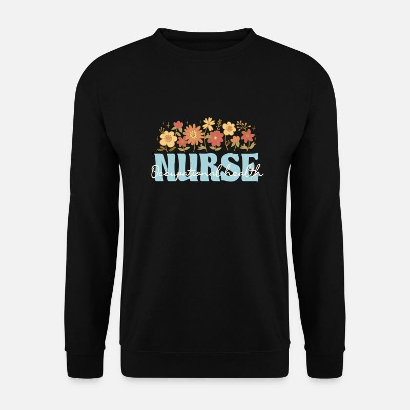 Arbeitsmedizinische Krankenschwester - Unisex Pullover - Schwarz