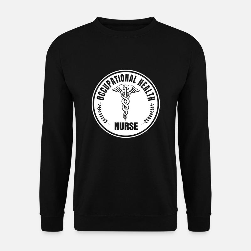 Arbeitsmedizinische Krankenschwester - Unisex Pullover - Schwarz