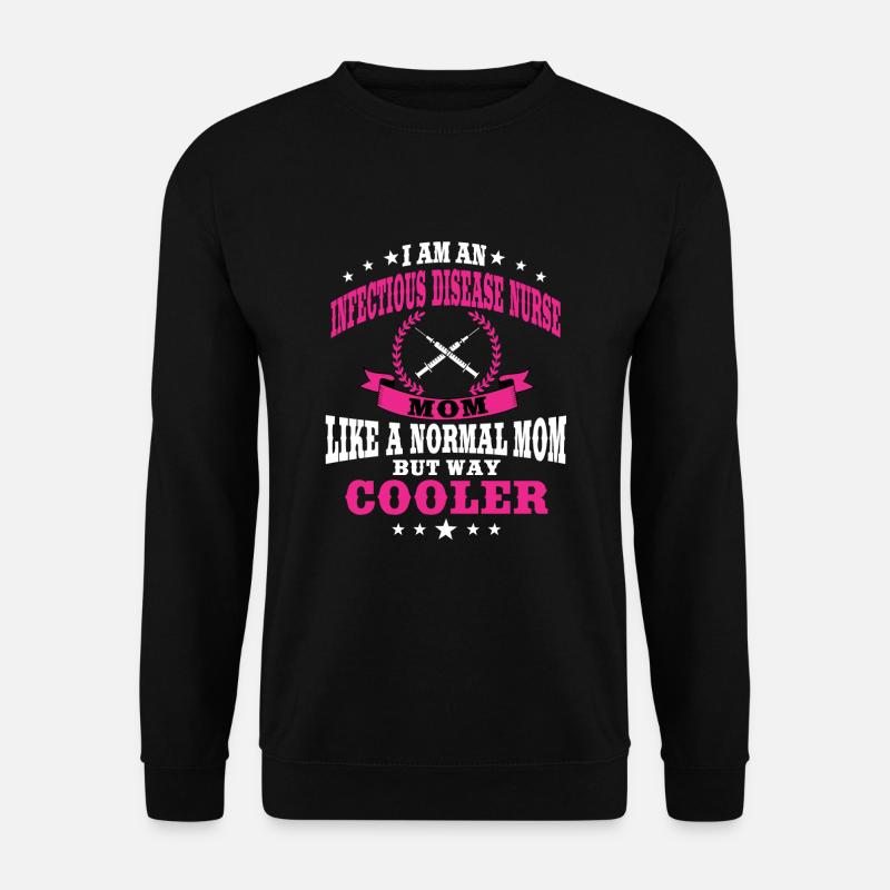 Lustiger Spruch Einer Krankenschwester Für - Unisex Pullover - Schwarz