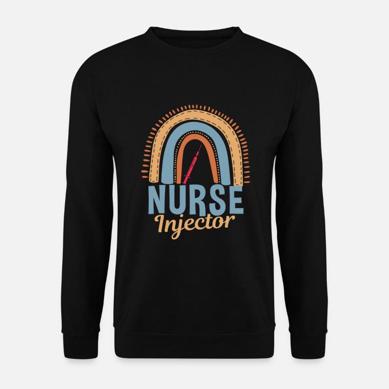 Ästhetikschwester Regenbogen - Unisex Pullover - Schwarz