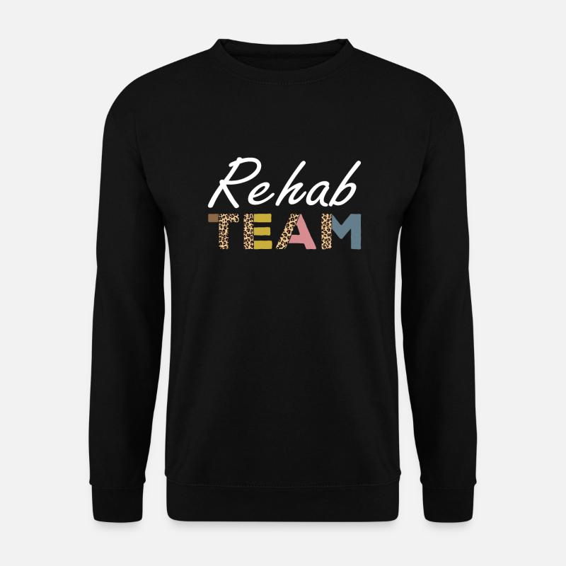 Équipe de réadaptation - Sweat-shirt Unisexe - noir