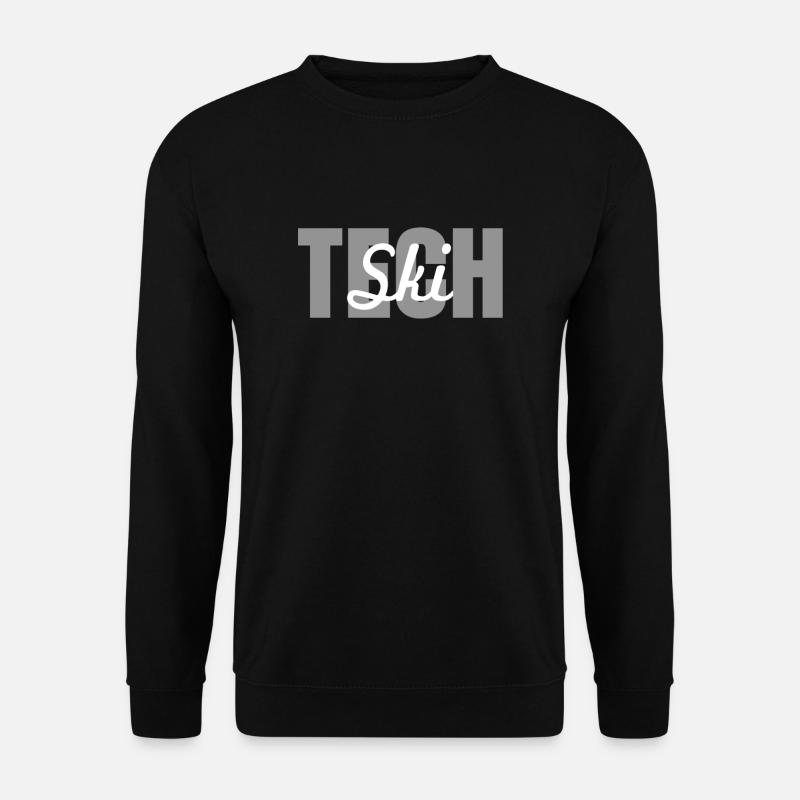 Great Ski Technician Brief - Unisex Sweatshirt - black
