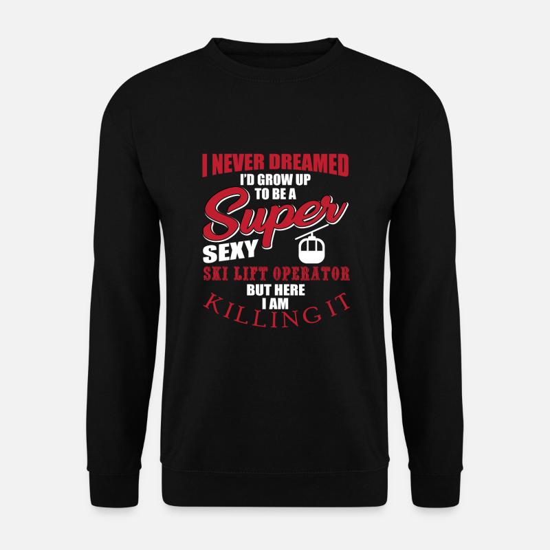 Liftwart - Unisex Pullover - Schwarz