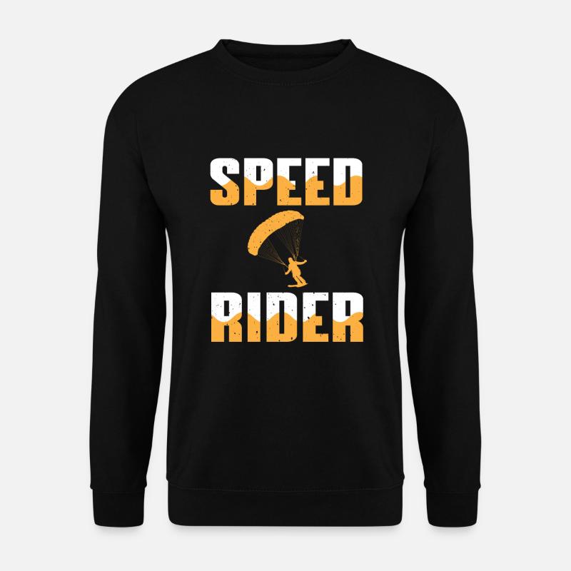 Speed Rider - Unisex Pullover - Schwarz